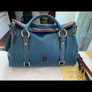 Dooney & Bourke Florentine Medium Satchel Denim